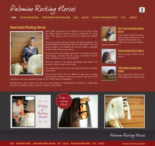 Palomino Rocking Horses