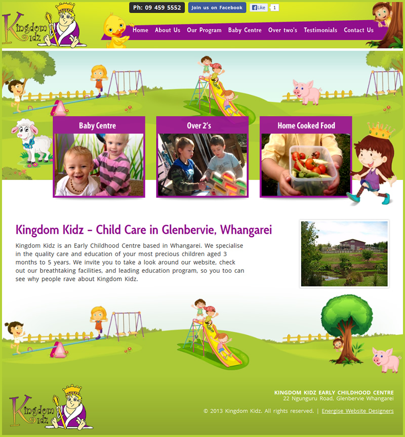Kingdom Kidz – Child Care in Glenbervie, Whangarei