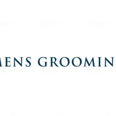 Mens Grooming Logo - Color